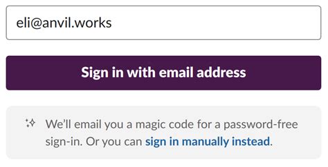 Gmail magic link sign in